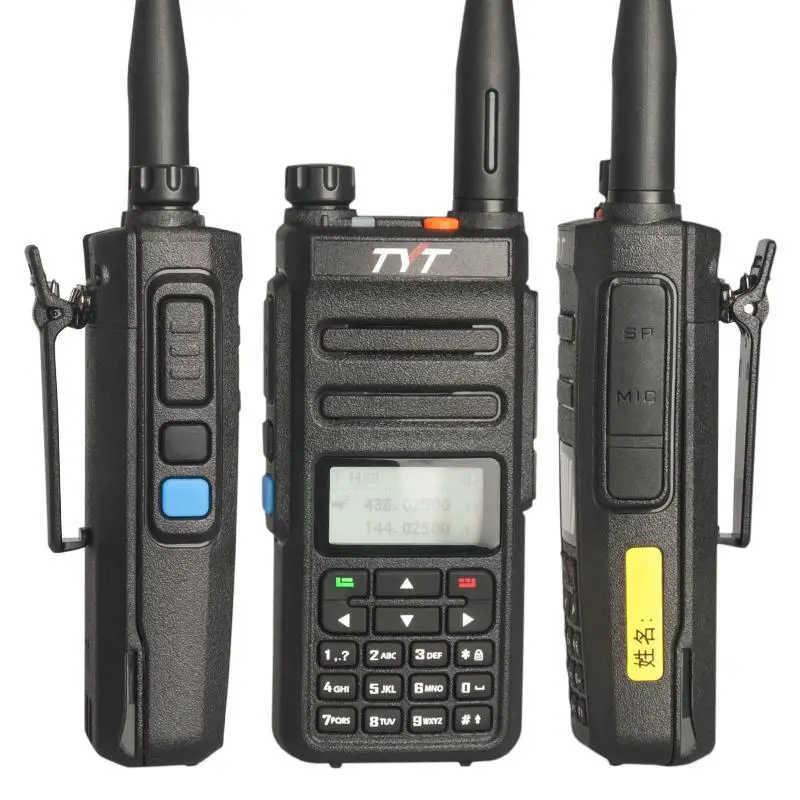 TYT MD-750 DMR Digital and Analog Cominbed Dual Band Walkie Talkie AMBE+2TM 1024CH Dual Time Slot with PTT ID DTMF Encode/Decode