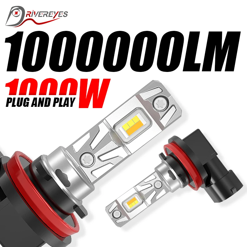 9005 лм H8 H11 лампы для фар головного света 9006 HB3 6000 HB4 H16 JP противотуманные аксессуары