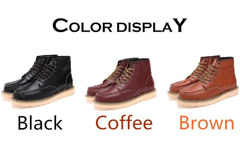 Мужские кожаные ботинки Martin