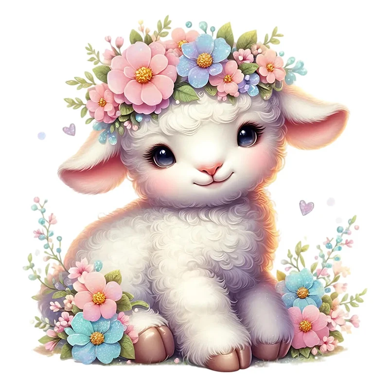 

Водонепроницаемая наклейка с животными и цветами для стены