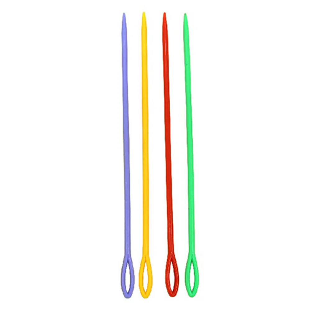 

Yarn Craft Stitch Needles Multicolor Plastic Hand Tapestry Sewing Darning