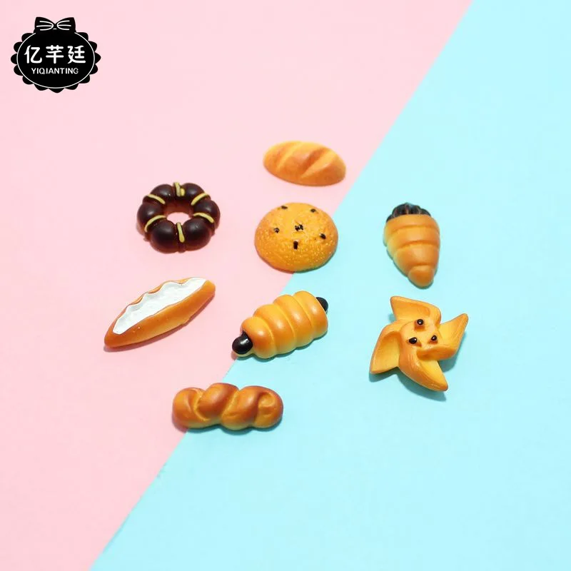 

ZOCDOU мини искусственный хлеб, маленькая статуэтка, поделки, фигурка, орнамент, миниатюры, украшение для дома, 10 шт.