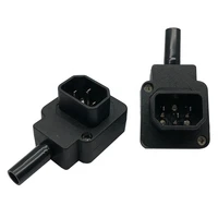 iec 320 c14 universal male right angle plug power adapter converter for ac power electrical socket outlets connector