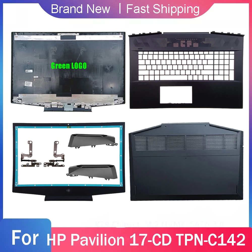 Новинка Нижняя крышка для ноутбука HP Pavilion Gaming 17-CD задняя с ЖК-дисплеем передняя