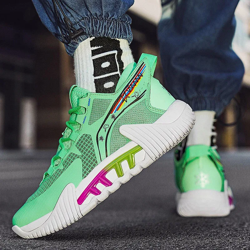 Quality Basketball Shoes Men Designer Platform Sneakers Cushioning Training Basketball Sneakers Men Women Outdoor Sports Shoes