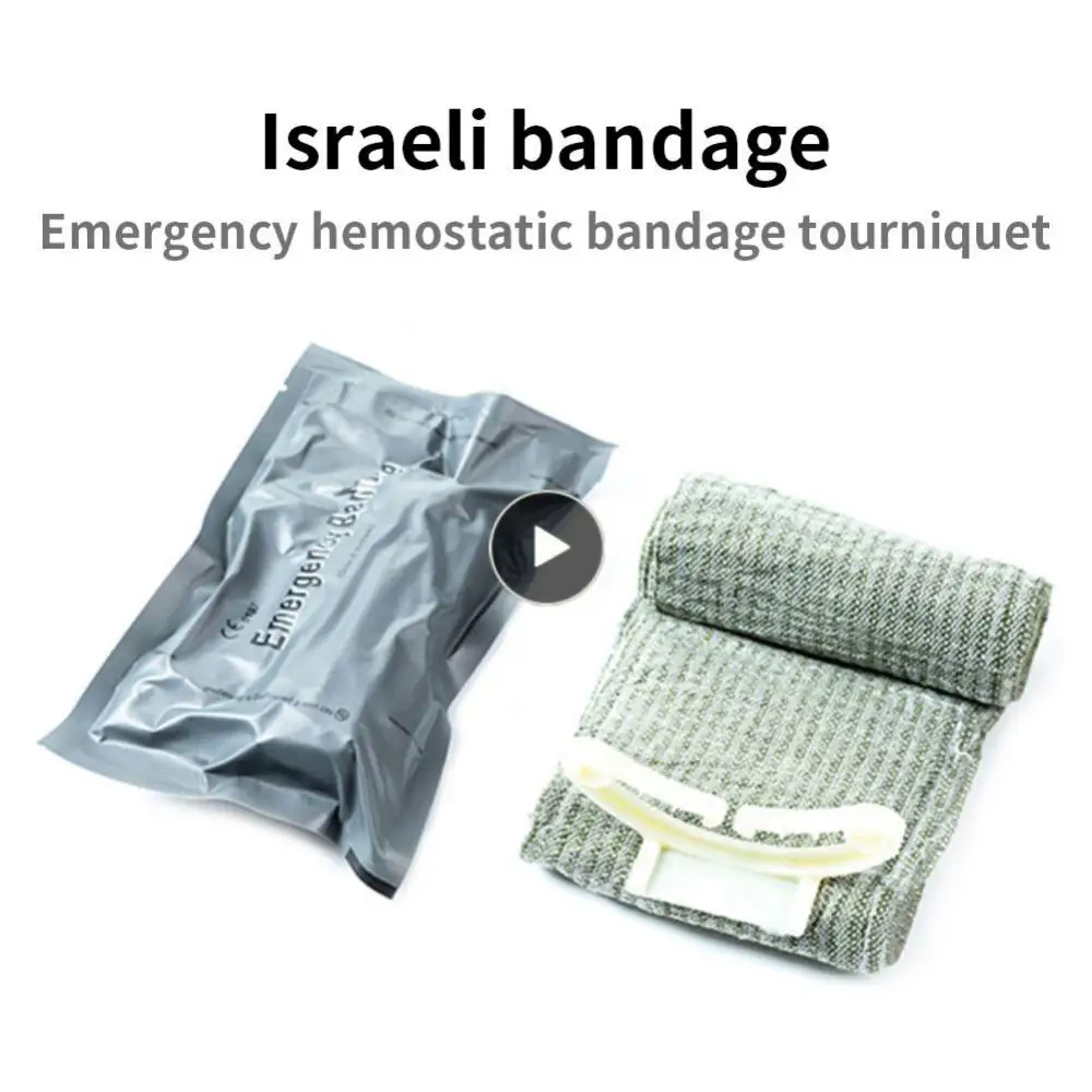 

4/6inch Israel Bandage High Elastic First Aid Kit Military Outdoor Survival Gear Molle Bag Tactical Emergency Training