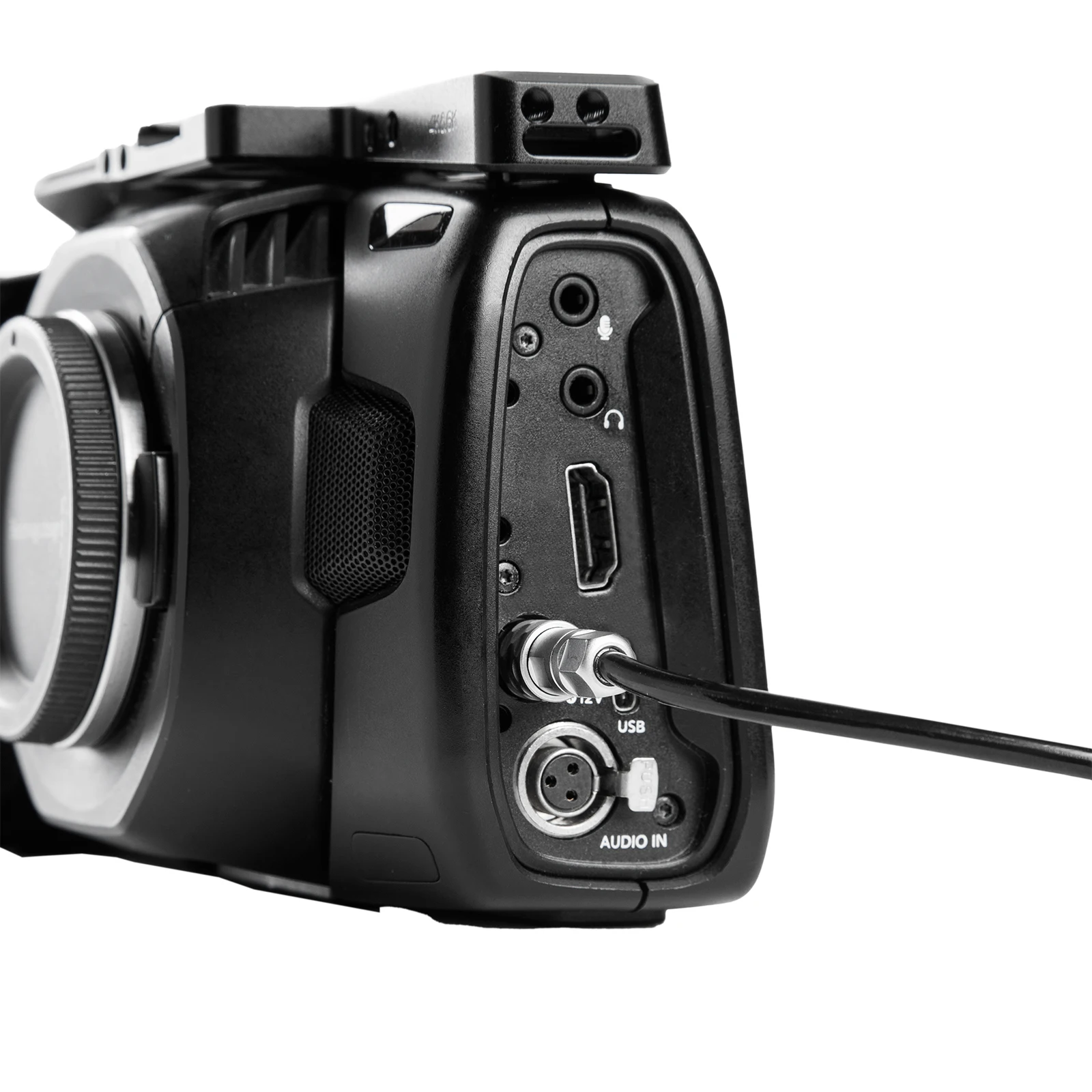 Фото Спиральный кабель питания SmallRig D-TAP к BMPCC 4K/6K, подходит для камеры Blackmagic Pocket Cinema 4K/6K для аккумулятора с V-Mount 4761 №3