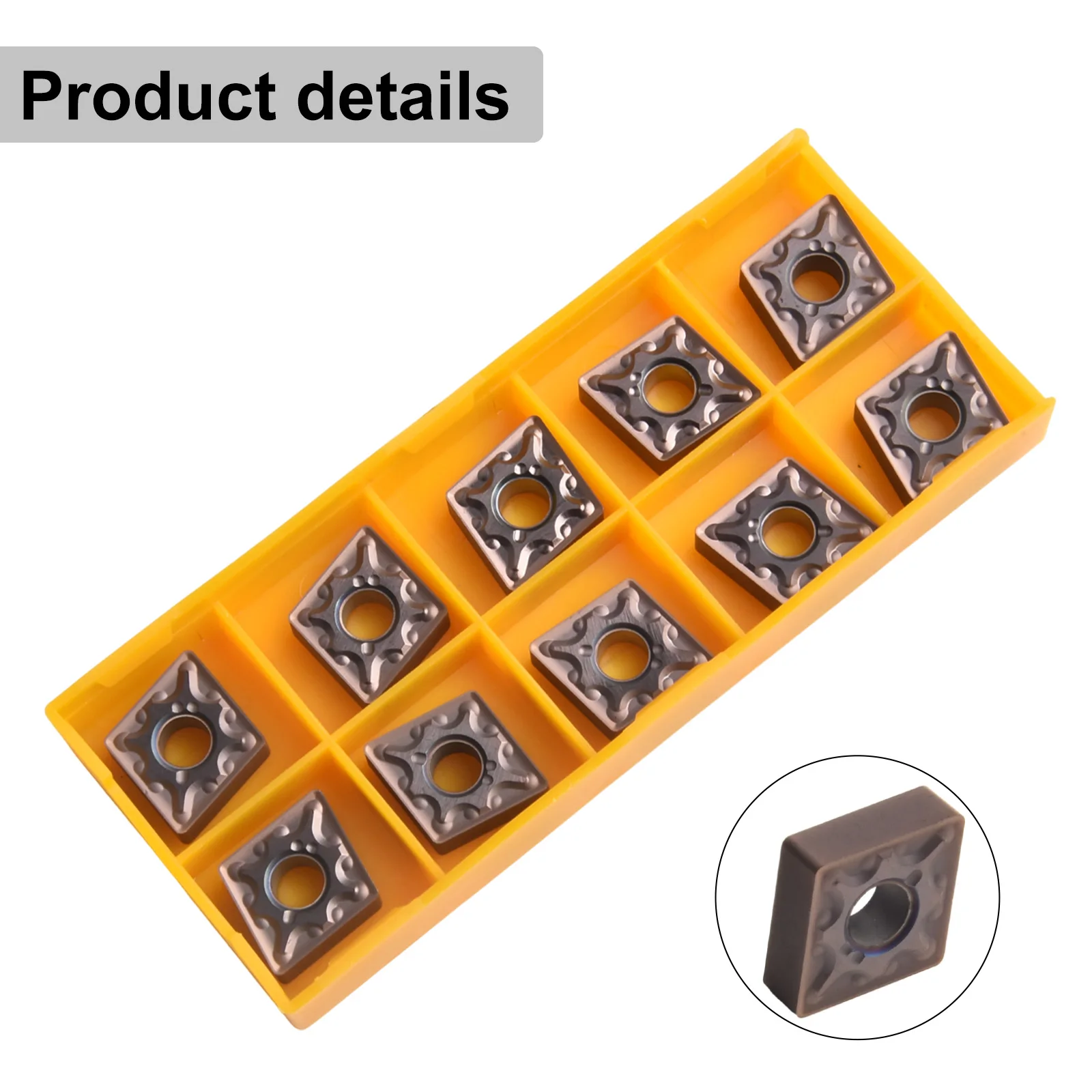 10 шт. карбидные режущие пластины с ЧПУ