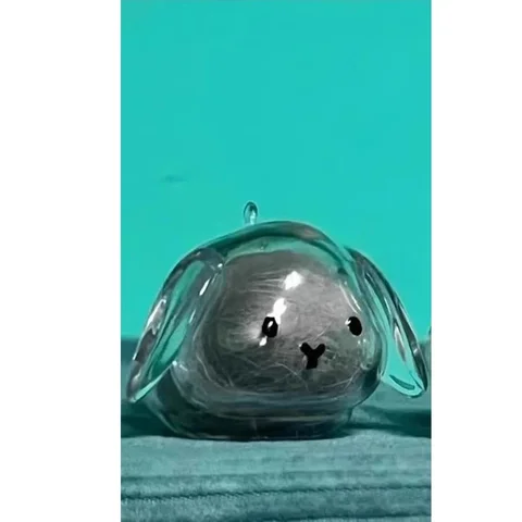 Брелок для хранения кроличьего меха, милый кролик