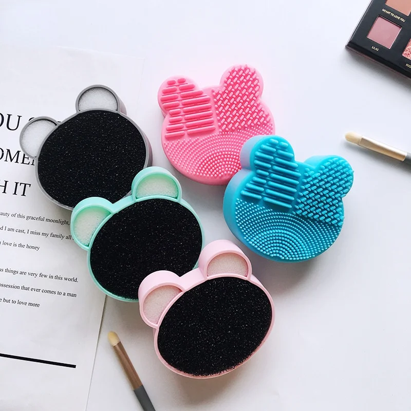 Новинка коврик для чистки кистей макияжа Универсальный Коврик косметических