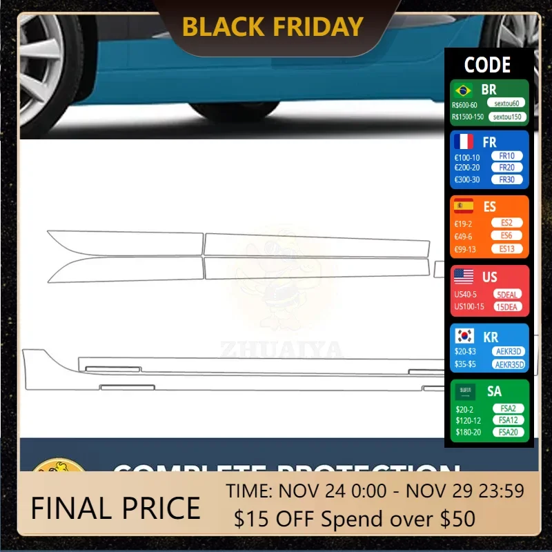 

Прозрачный комплект для защиты бюстгальтера с мягкими панелями PreCut 2013 мил ТПУ PPF для AUDI A7 RS7 S7 RS7BASE S-LINE 2018-