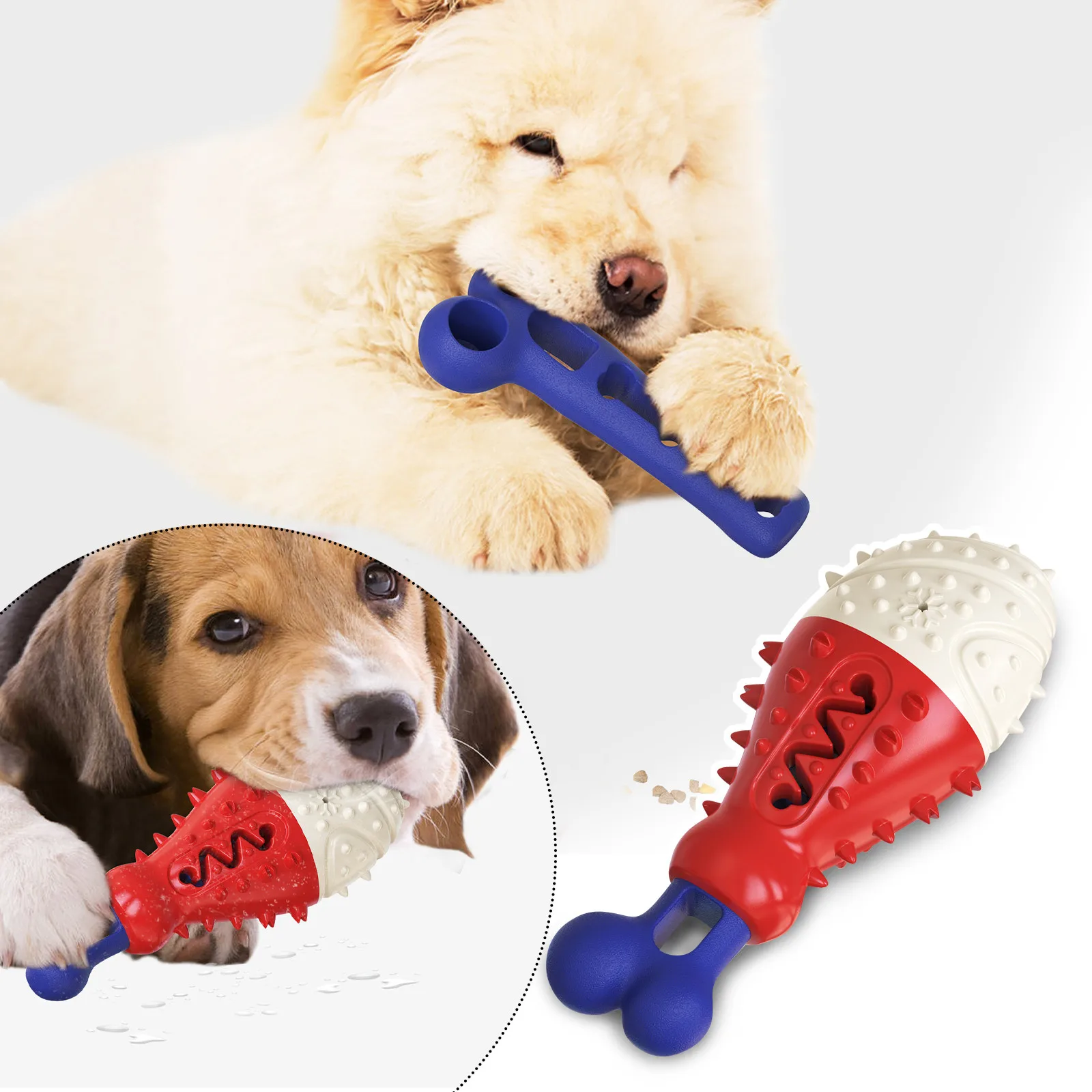 

Игрушки для собак, прочные игрушки для собак из натурального каучука, индейка, нога, моляр, игрушка для собак, забавная палочка для питомцев в форме барабанчика, товары для прорезывания зубов для питомцев 25