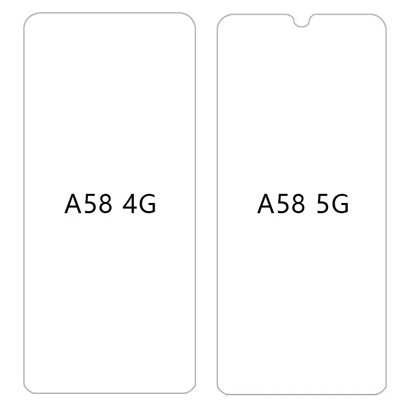 Закаленное стекло для oppo a58 чехол телефона on oppoa58 4g 5g a 58 58a a584g задняя крышка 360