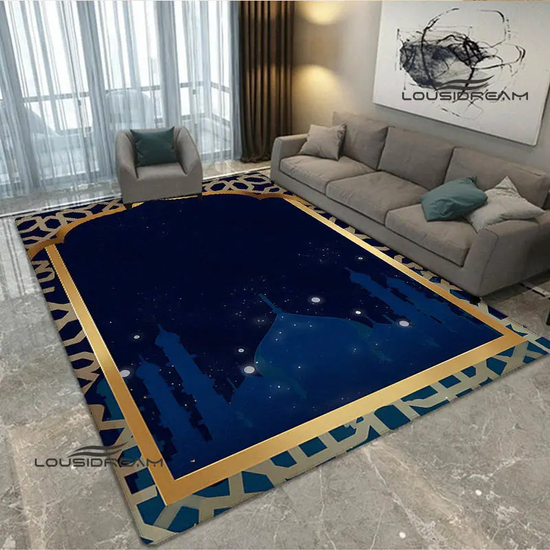 Религиозный ковер для молитвы нескользящий украшение спальни коврик йоги