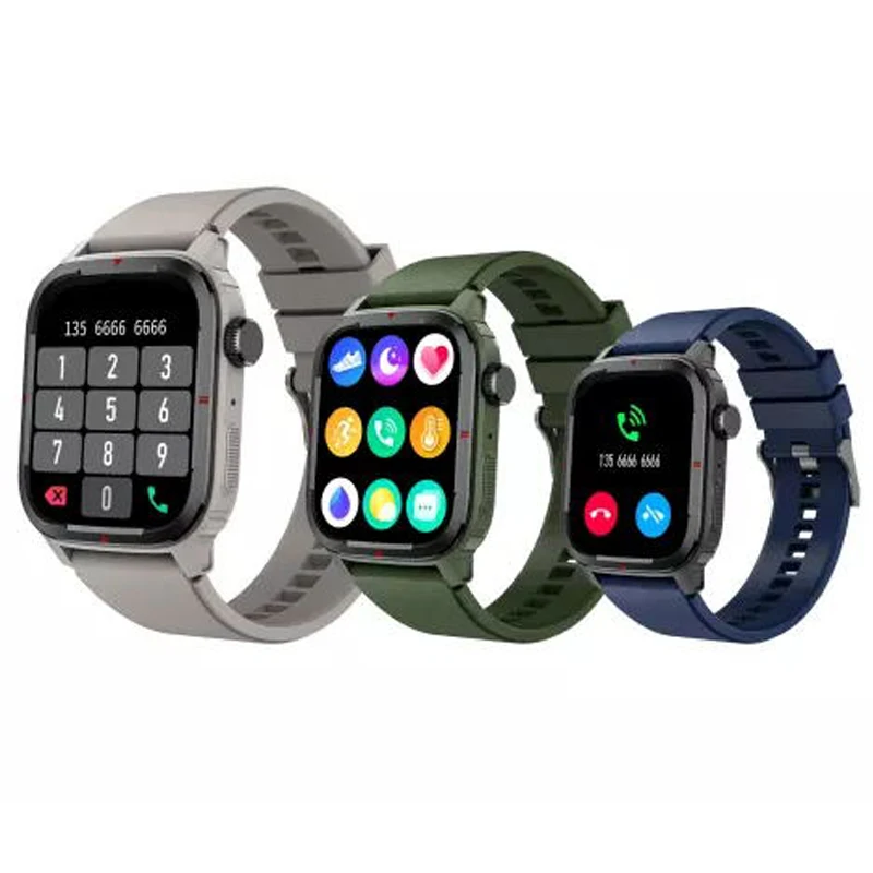 

2022 New Q25 Smart watch Real Heart Rate Monitor Body Temperature Sport Waterproof Phone calling Smart Watch