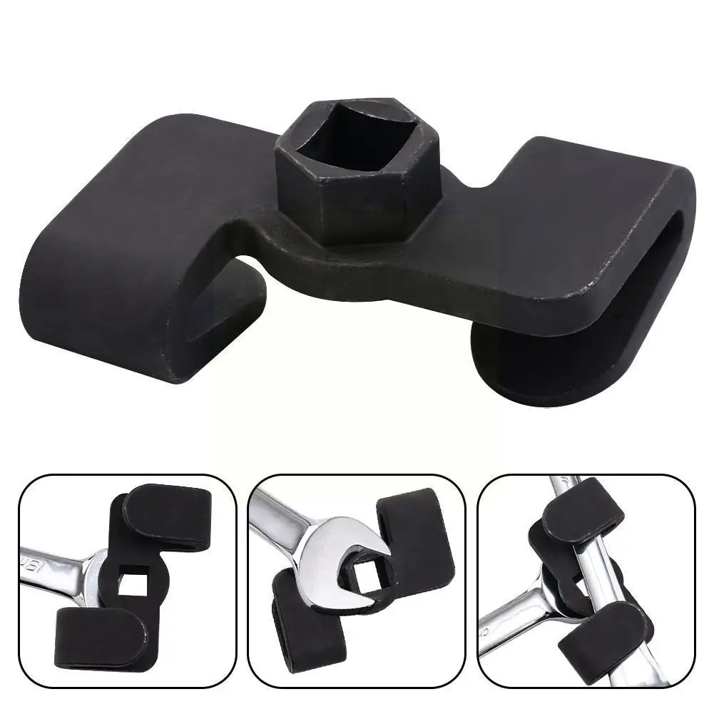 

Wrench Extender Adaptor For 1/2 Inch Drive Breaker Bars Universal Wrench Extender Adaptor For Cheater Bar Wrench Extension P5L0