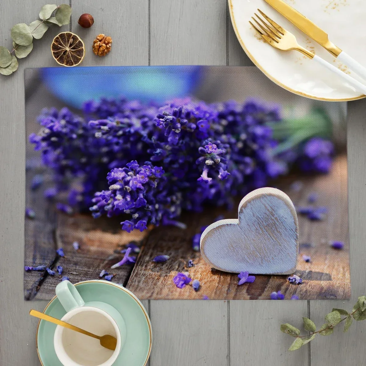 Винтажный хлопковый Подставка под столовый стол для кухни