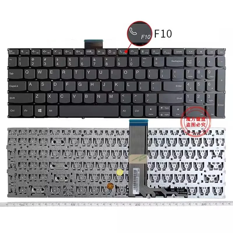 Новая клавиатура US для LENOVO 15IIL 2020 S350-15IML AIR 15ALC S350-15IIL 15ITL 2021 Клавиатура ноутбука с