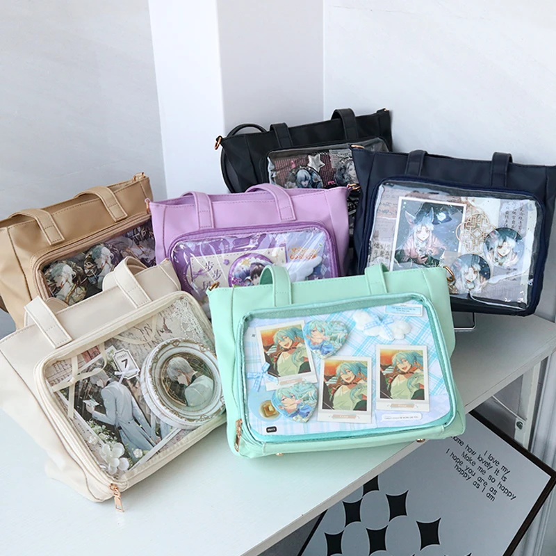 Ita Bag 2025 Большая вместительная сумка для показа новая модная прозрачная на плечо