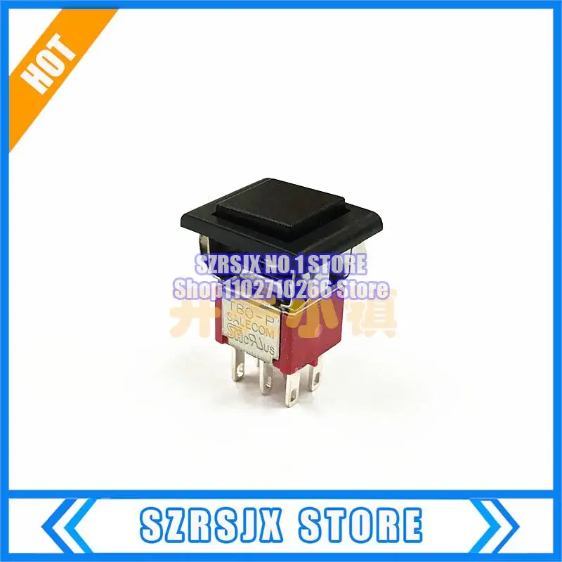 

2pcs/lot Button switch T80-P P8702-F22A 6-pin reset button