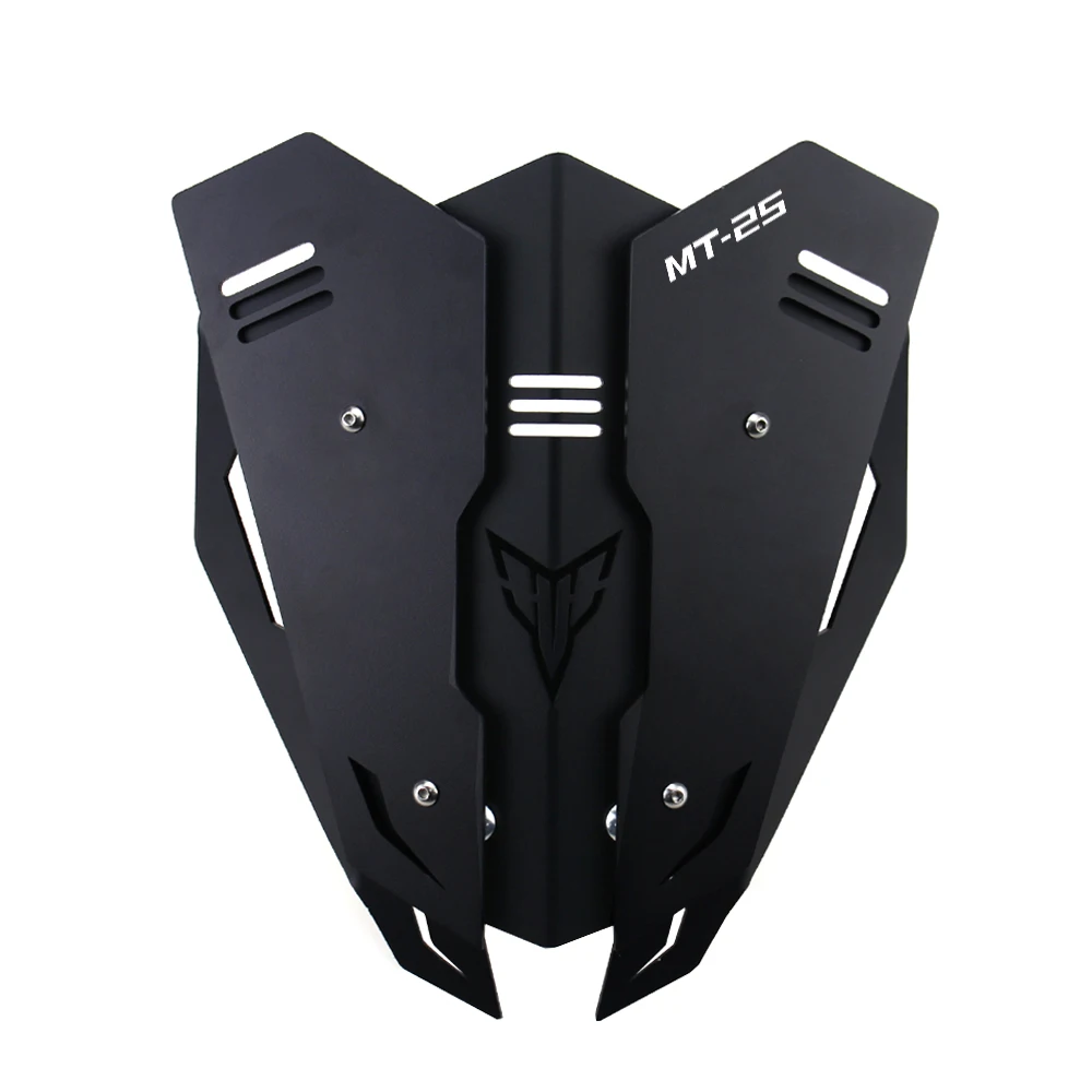 

Для YAMAHA MT-03 2020 мотоциклетный экран на лобовое стекло, алюминиевый комплект дефлектор MT03 MT 03 MT25 MT 25