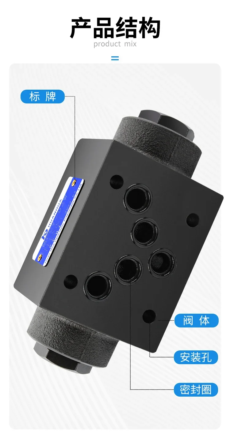 Гидравлический клапан для поддержания давления многослойный гидравлический