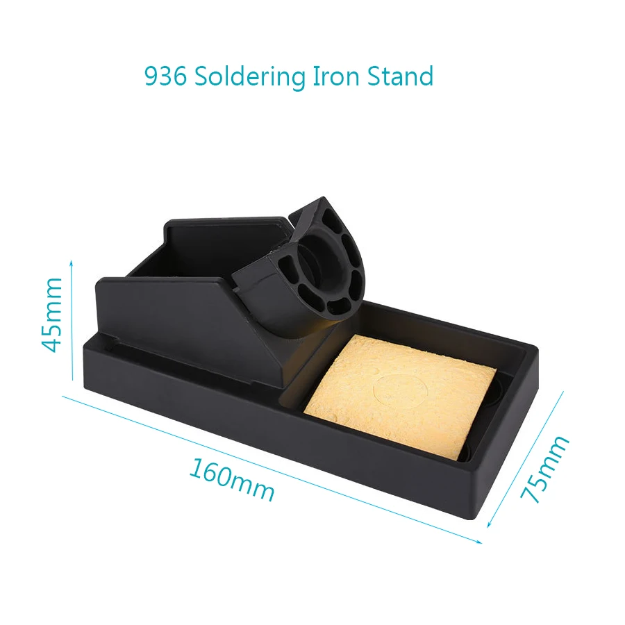 

Держатель паяльника из алюминиевого сплава, сварочная подставка для припоя, опорная станция для паяльной станции BGA 936, инструменты для пайки