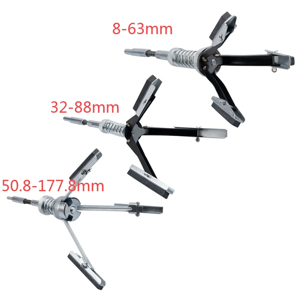 Внутренняя шлифовальная машина из нержавеющей стали с тремя губками 51-177 мм