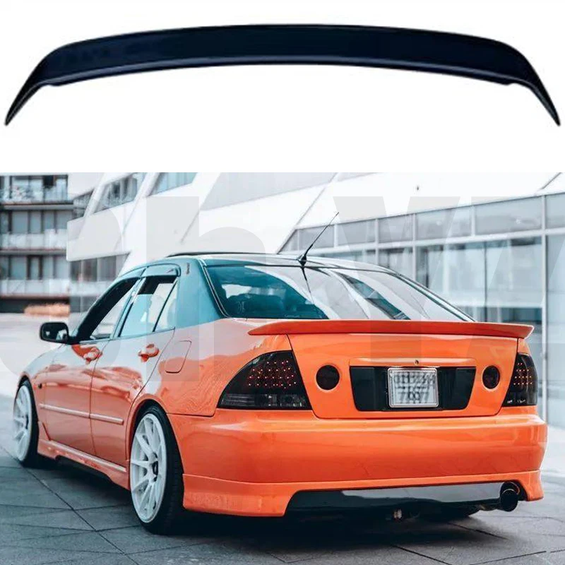 Модифицированный спойлер IS200 для заднего багажника из углеродного волокна в