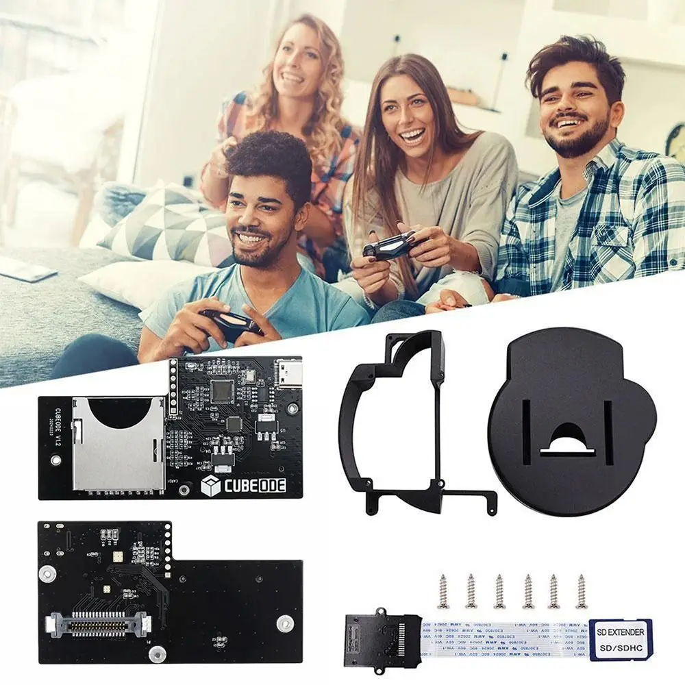 Аксессуары Plug play эмулятор оптического привода Универсальный DIY GC погрузчик DVD