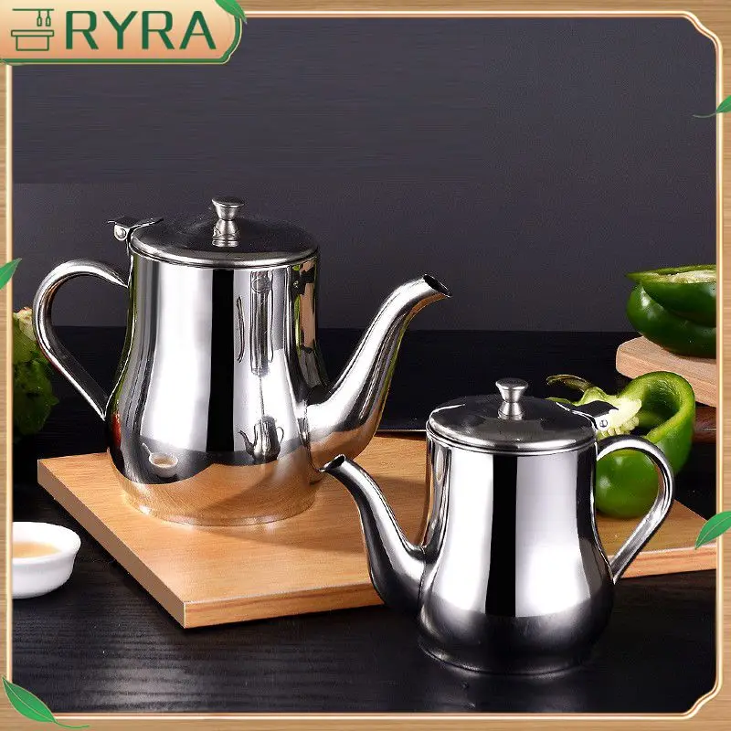 

Герметичный горшок для хранения, емкость из нержавеющей стали с разделителем, емкость 24/32 унции для масла, кухонные принадлежности, горшок с масляным фильтром для готовки