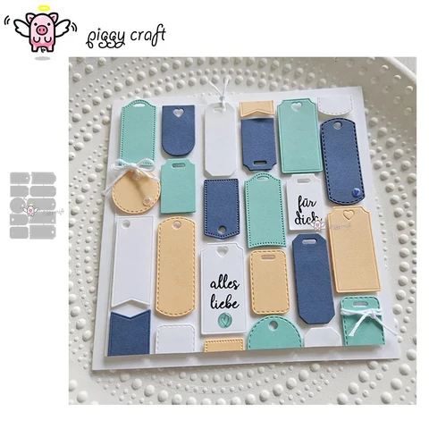 Piggy Craft металлические штампы для резки