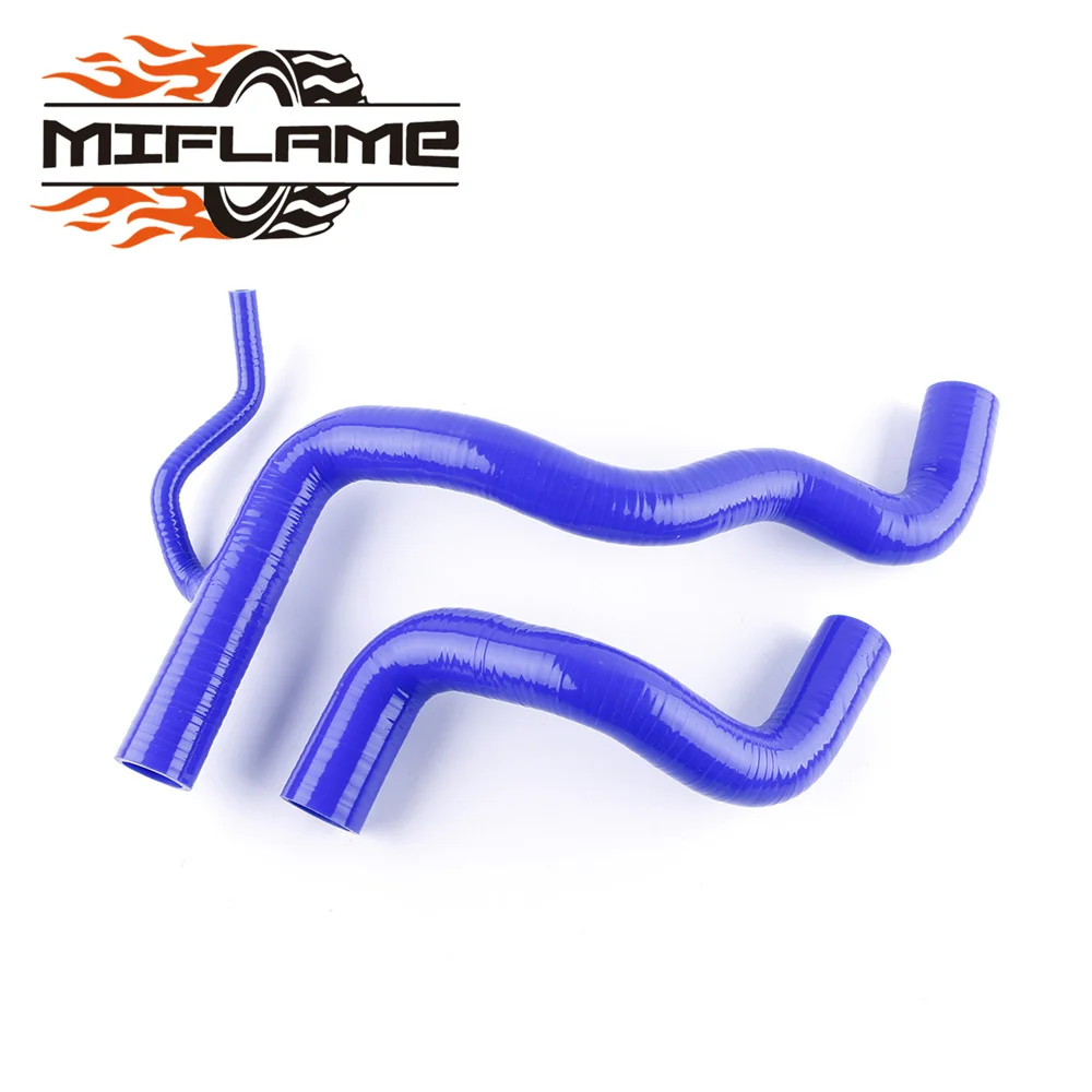 Для Toyota RAV4 2.0L 2.4L L4 2005-2012 (06 07 08 09 10 11) комплект силиконовых шлангов охлаждающей