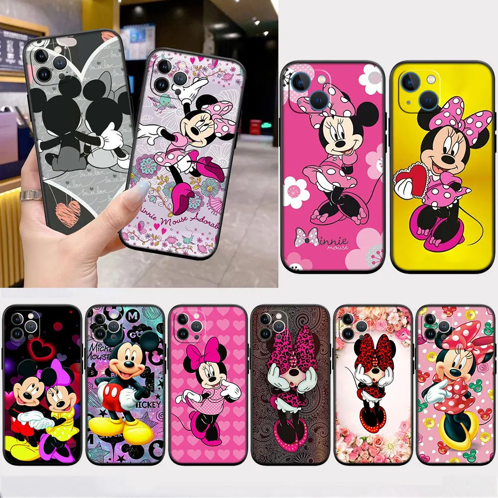 Чехол для девочек с Минни Маус Xiaomi Mi 11 12 8Lite 9 F1 A1 A2 A3 9T 10T 11i CC9E 10S 11T Pro