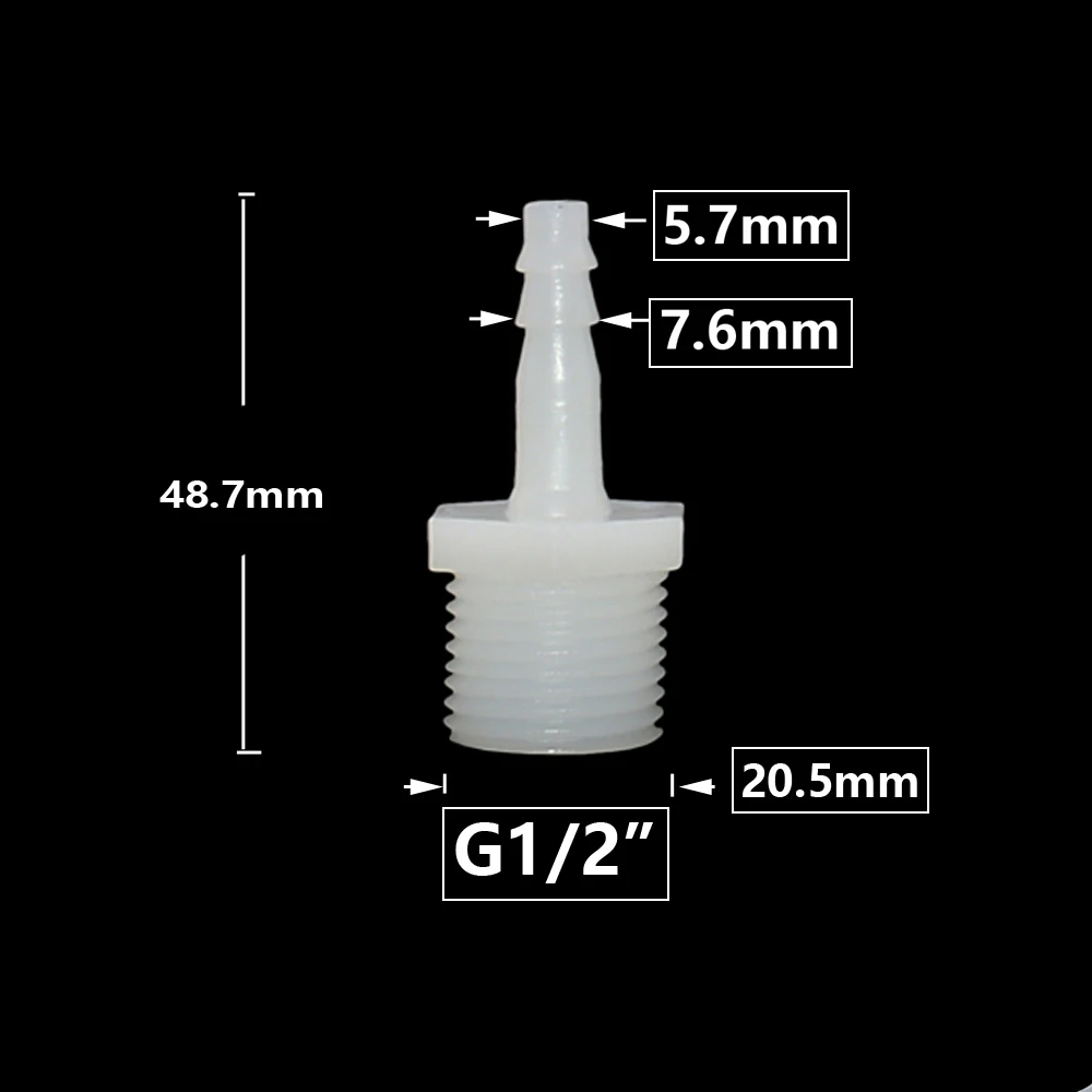 

Пластиковые соединители для шланга KWZL 1/2 дюйма