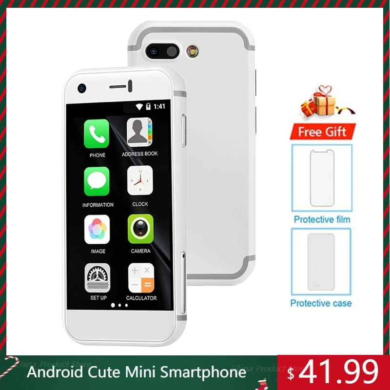 SOYES 7S Small Android Smartphone 2.54 1GB 8GB Quad Core Business Backup Cellphone Cute Mini Girl Boy Students Mobile Phone