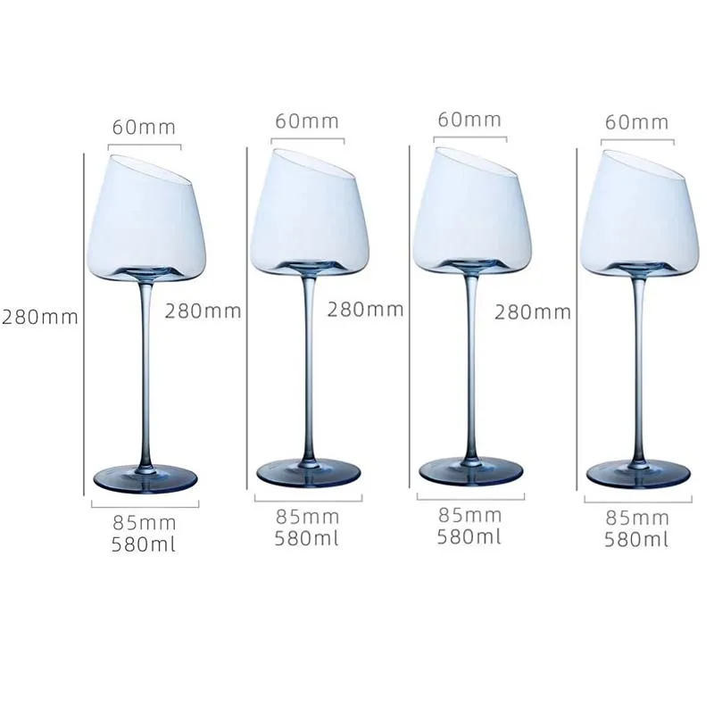 

CZHOMMAGIC стеклянный бокал для красного вина 580 мл, набор из 2 штук