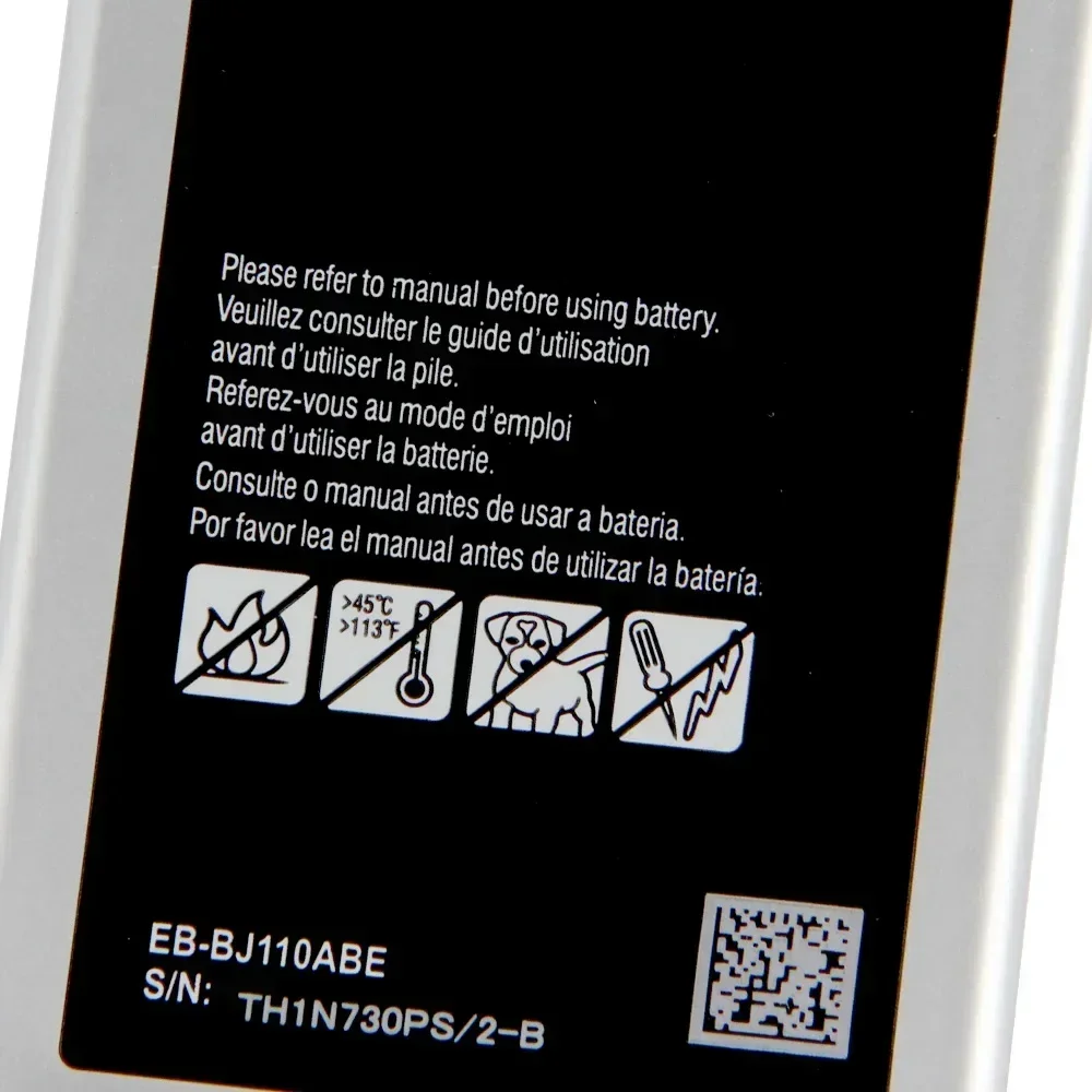 Фонарь новая запасная батарея для телефона Samsung Galaxy J1 J Ace J110 EB-BJ110ABE J110H J110FM версия 3G