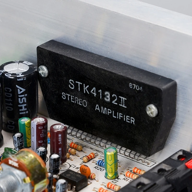 DX-0408 2 0-канальный стереоусилитель мощности двойной AC15V-18V 50 Вт +