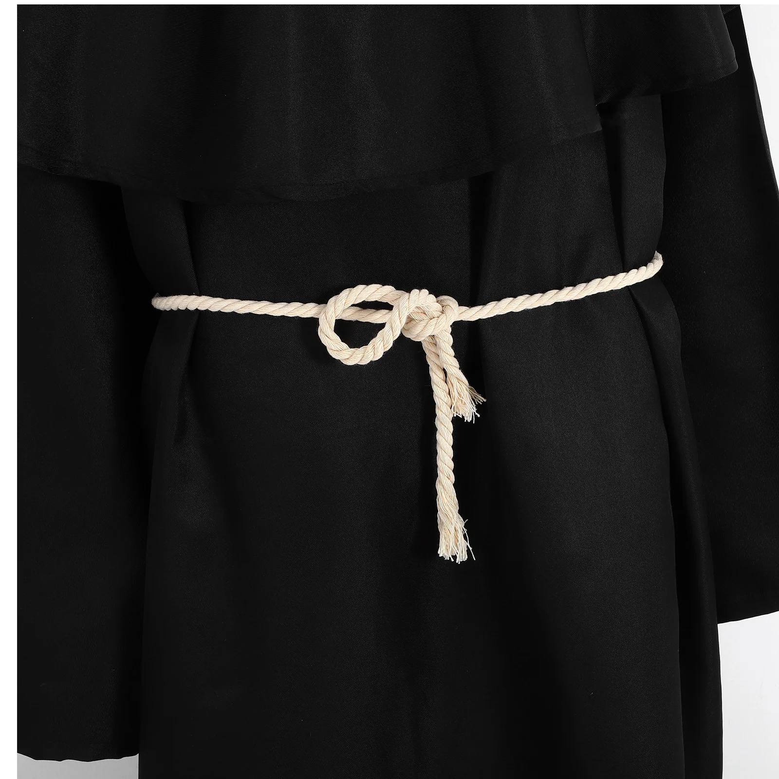 Средневековый халат монаха священника с капюшоном костюм для косплея на