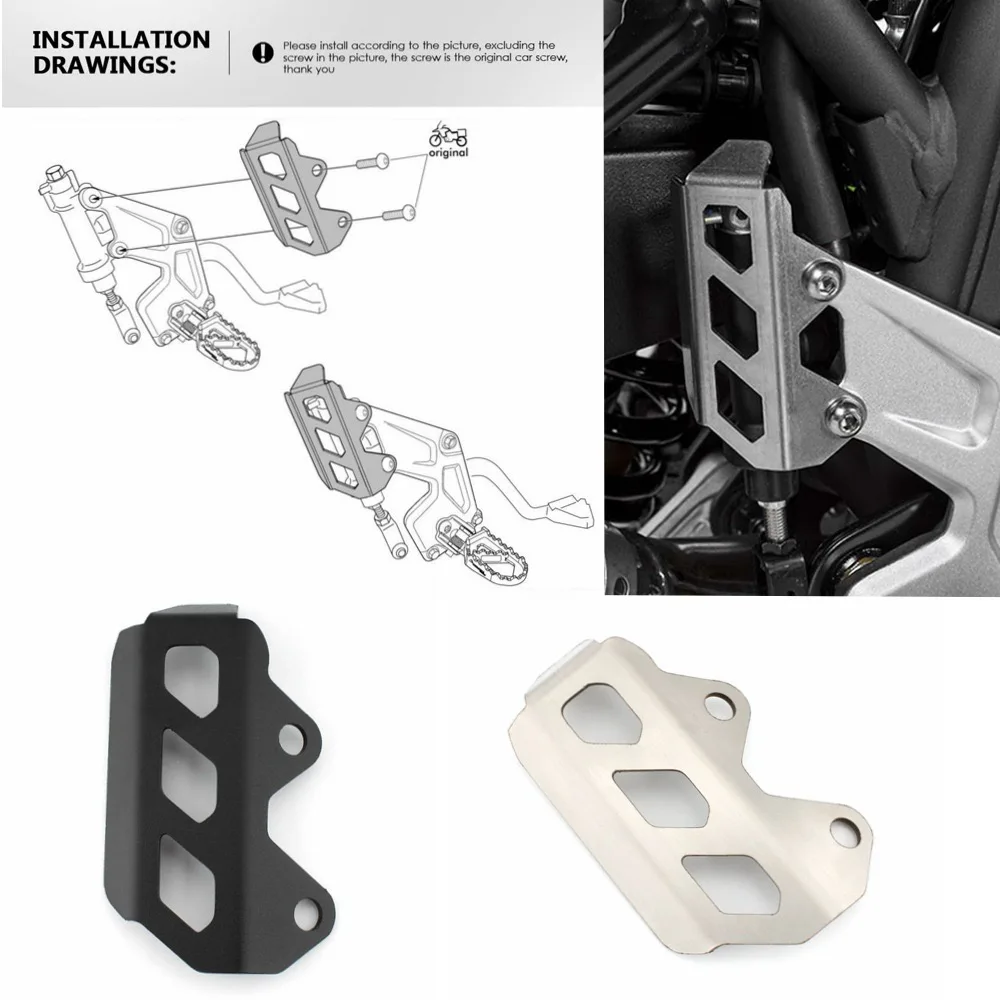 

Защита заднего тормозного цилиндра мотоцикла, рычаг переключения передач, защитный чехол для Yamaha XT700Z Tenere 700 2019-2021