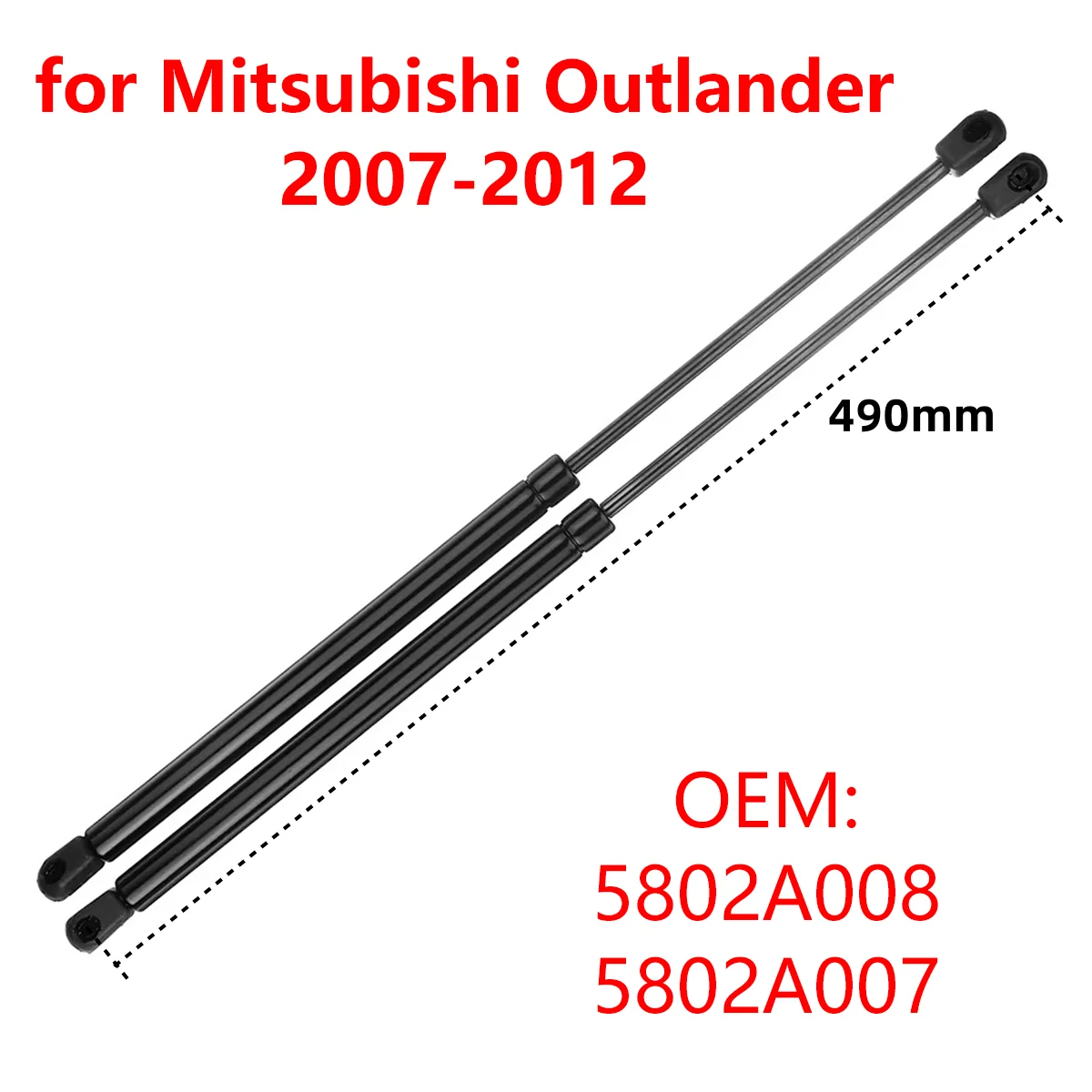 Для Mitsubishi Outlander 2007-2012 5802A008 Автомобильный задний багажник задняя дверь багажника