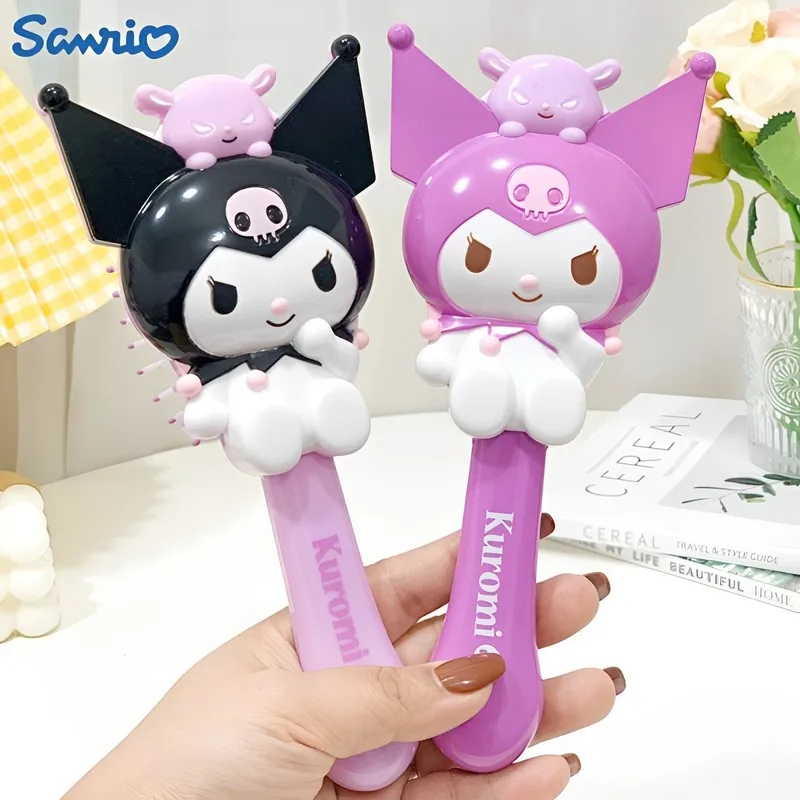 

Sanrio New Cartoon Handle Cute Kulomi Cinnamoroll My Melody Air Cushion Comb Massage Airbag Comb Anti-static Massage Comb Comb