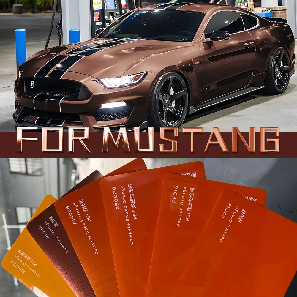 Предварительно вырезанная наклейка из ТПУ для Ford Mustang Mach 1 2022 2023 прозрачный