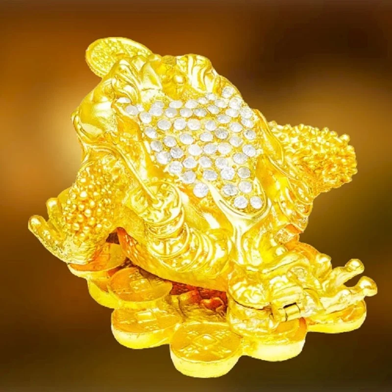 Фэншуй жабы денег счастливая посвящением и Lucky деньги жаба денежная золотые