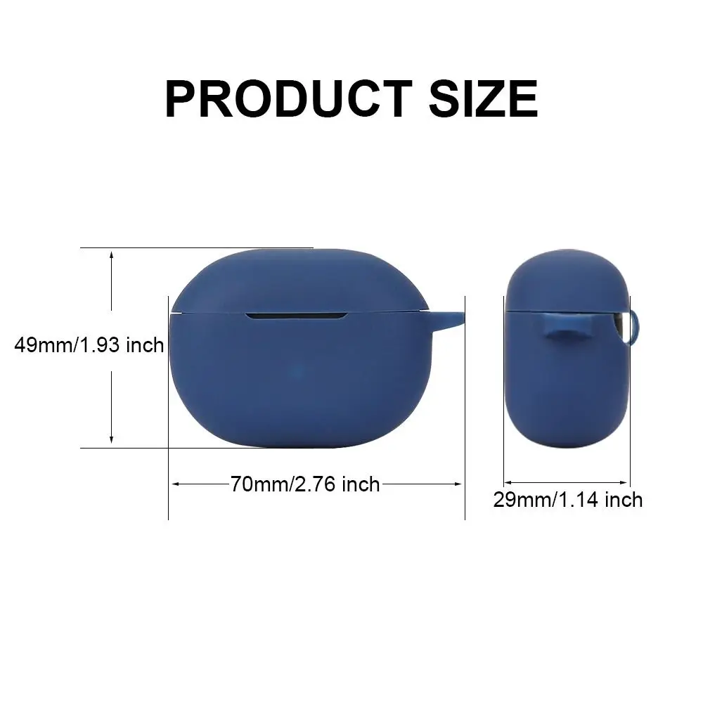 Силиконовые Bluetooth-наушники противоударный моющийся защитный чехол для наушников