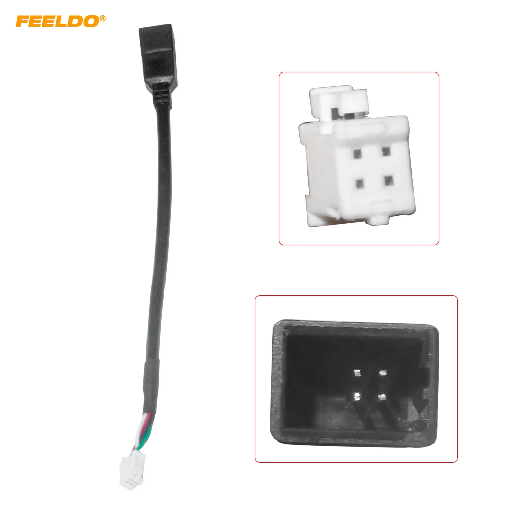 

Автомобильный аудио радиоприемник FEELDO, 4-контактный переходник, USB-адаптер для Suzuki Vitera Alivio, USB-кабель для передачи # HQ6705