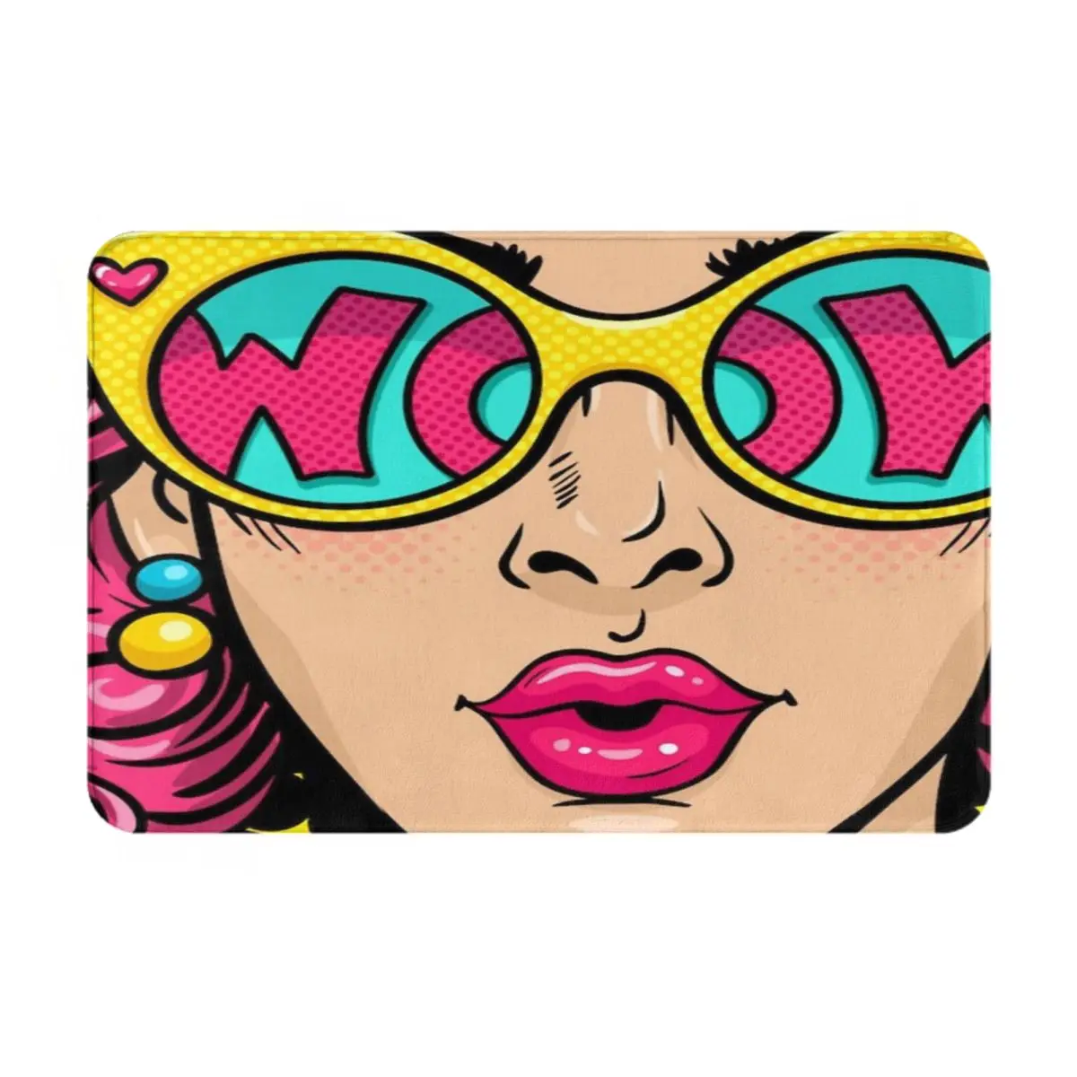 Поп-рисунок женщины поп-холст Рой Лихтенштейн холст стены Искусство Туалет