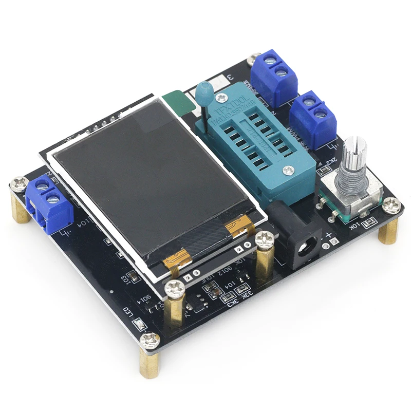 Тестер транзисторов GM328A емкость диода ESR измеритель частоты напряжения ШИМ