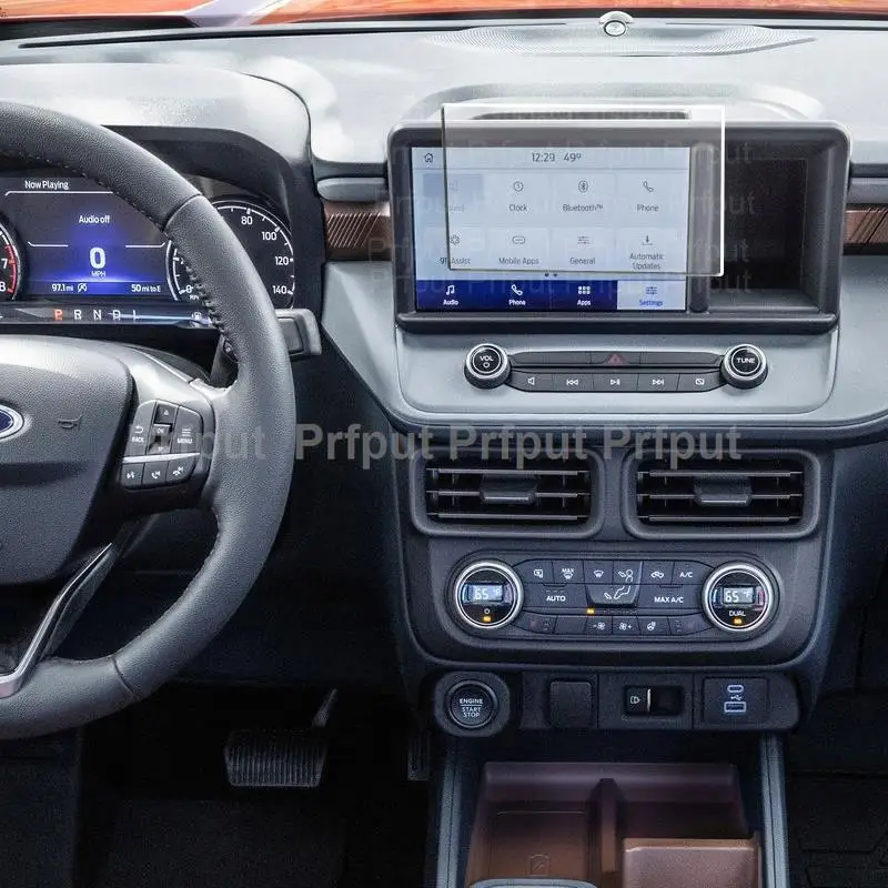 Протектор экрана из закаленного стекла для Ford Maverick XL XLT letui 2022 Автомобильный GPS навигатор информационная система мультимедийный радио дисплей